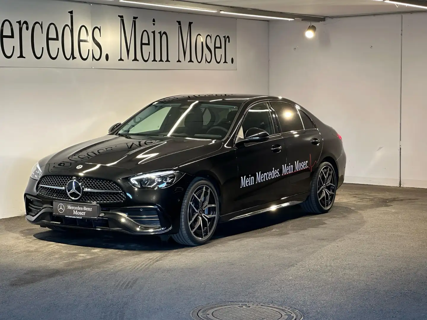 Mercedes-Benz C 200 4MATIC Zwart - 2