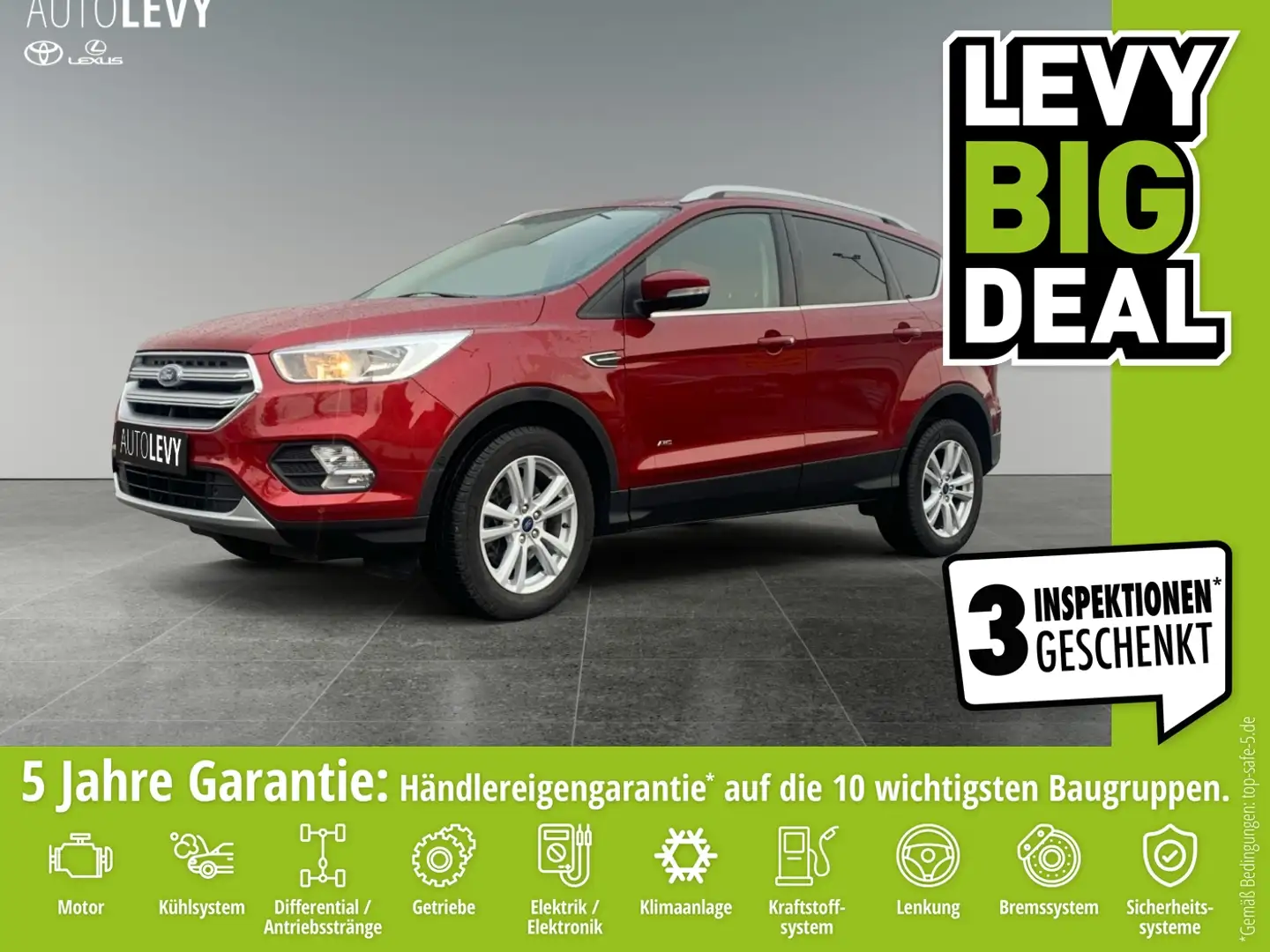 Ford Kuga 1.5 EcoBoost Trend PDC+Sitzhzg+Tempomat Rot - 1