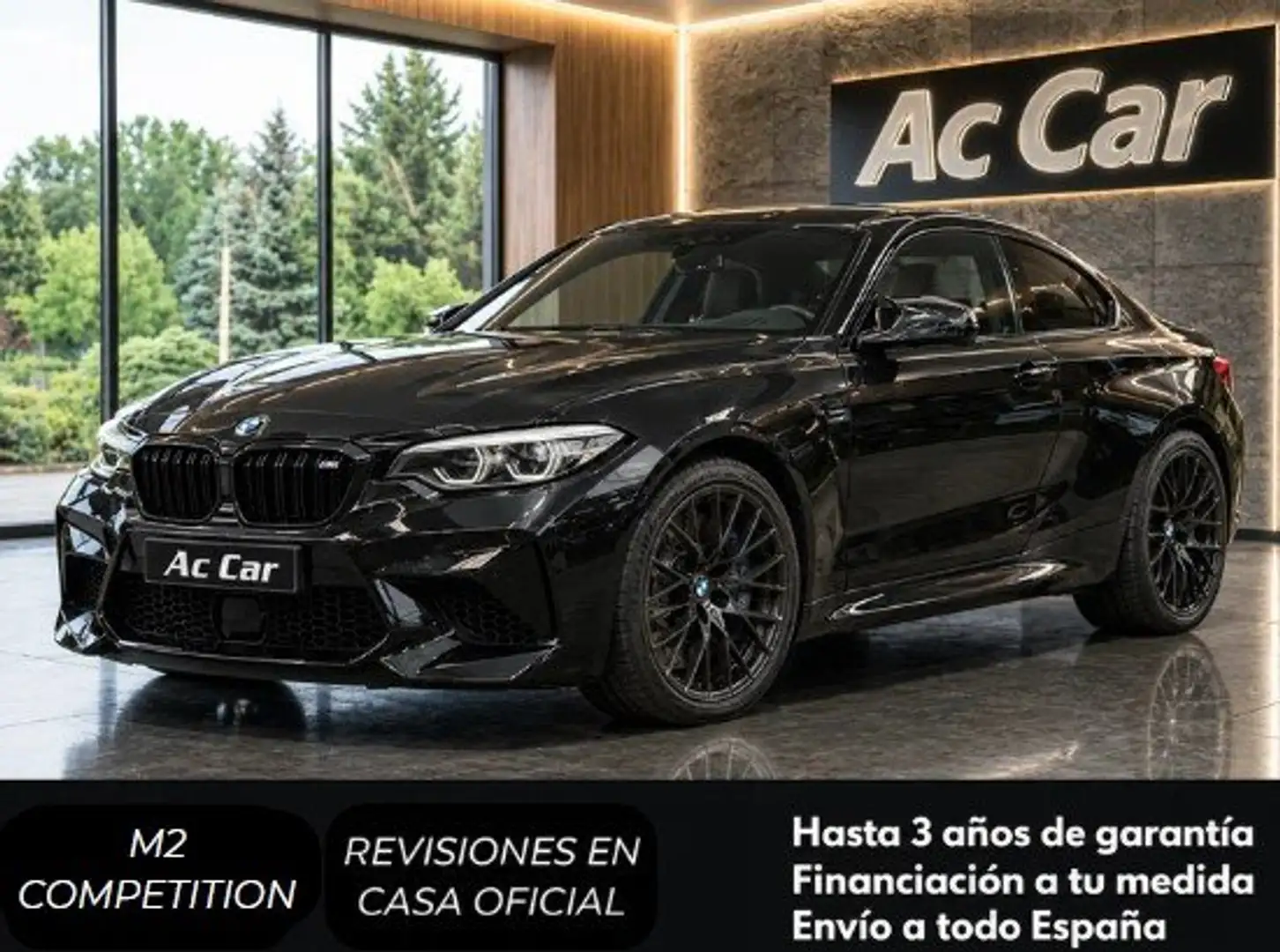 BMW M2 Competition Negro - 1