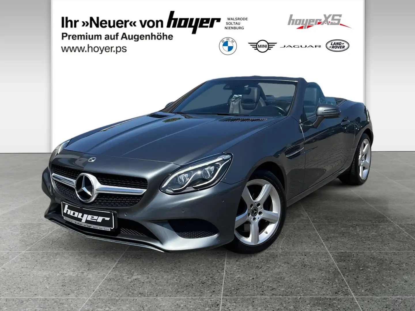 Mercedes-Benz SLC 200 9G-TRONIC LED Klimaaut. PDC Gris - 1