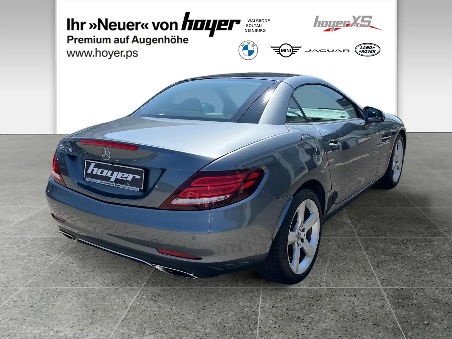 Mercedes-Benz SLC 200 9G-TRONIC LED Klimaaut. PDC Gris - 2