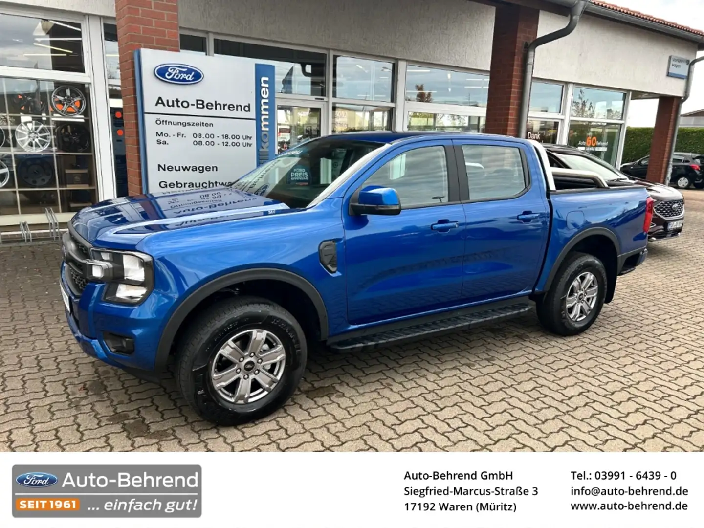 Ford Ranger XLT 4x4 DK AHK Kamera Sportbügel Bleu - 1