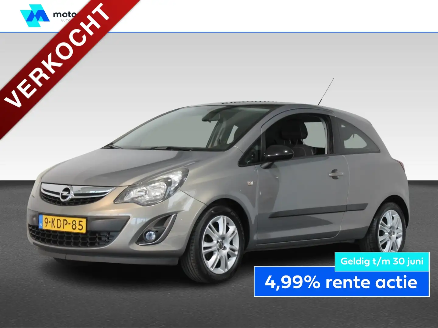 Opel Corsa 1.4 Twinport 100pk 3d Anniversary Edition Beige - 1