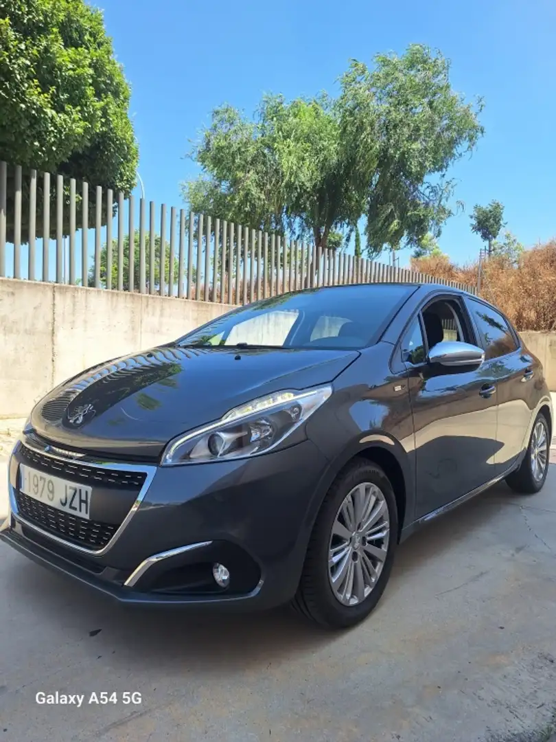 Peugeot 208 1.2 PureTech S&S Style 82 Gris - 2