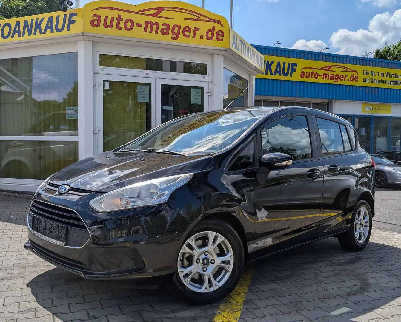 Ford B-Max *2Hd*Temp*Shz*Pdc*Tüv05.2026* Schwarz - 1