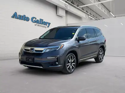 Gray 2022 Honda Pilot Touring AWD SUV / Crossover All-Wheel Drive 9-Speed Automatic