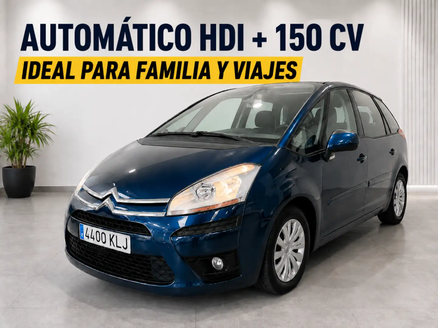 Citroen C4 Picasso 2.0HDI Exclusive CAS Azul - 1