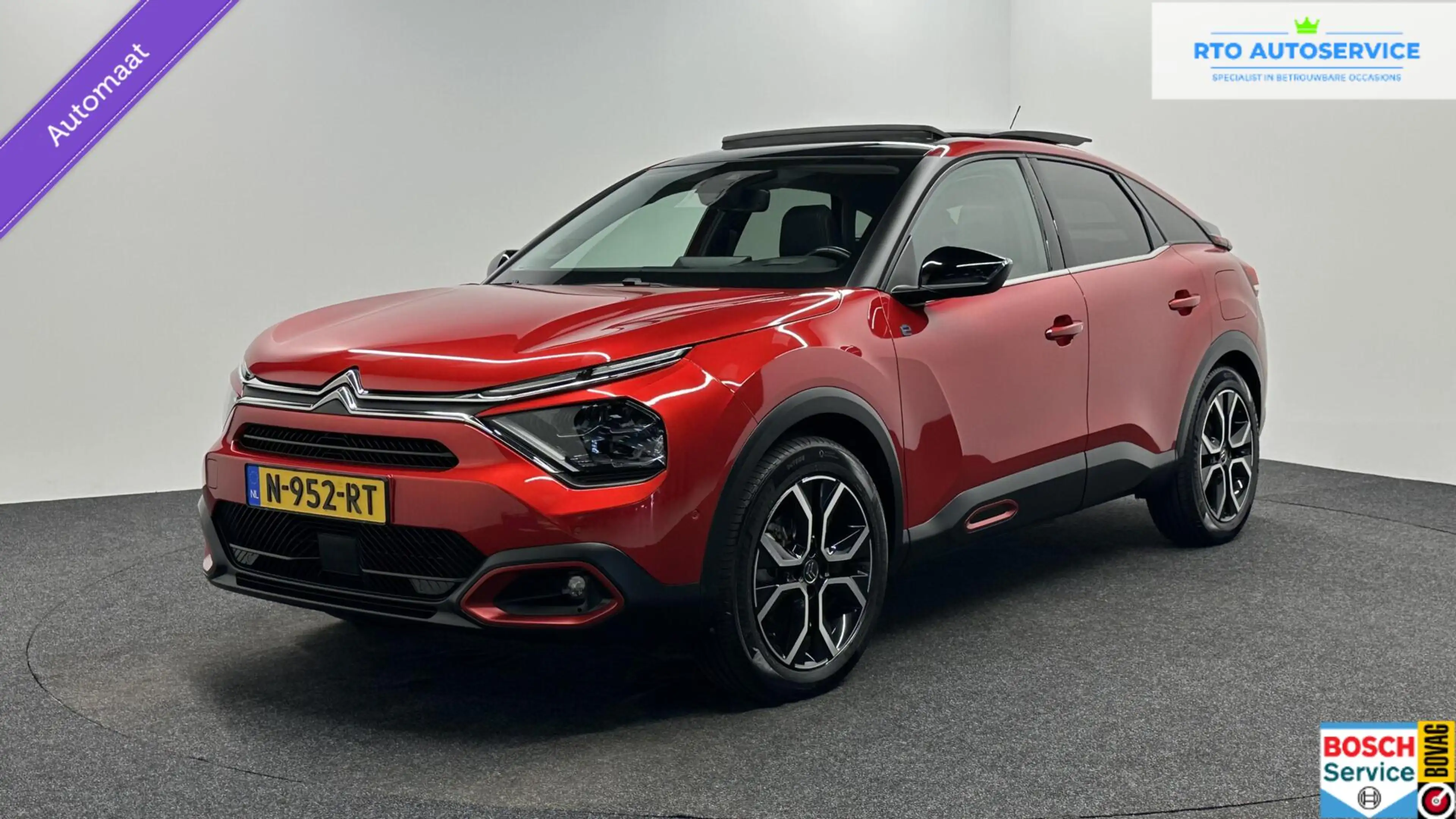 Citroen E-C4 Electric Shine 50 kWh PANO LEER CARPLAY HEAD UP ADAPTIEF CR