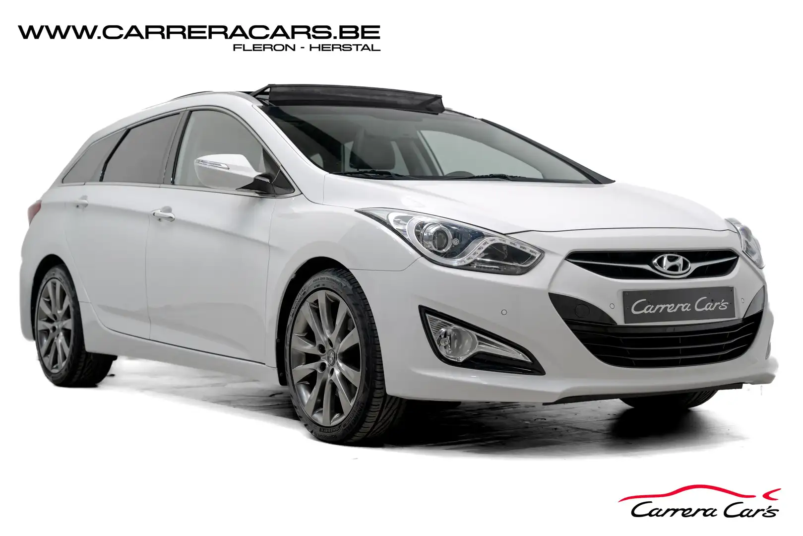 Hyundai i40 SW 1.7 CRDi Style*|PANO*CAM*NAVI*SG CUIRS CHAUFF*| Weiß - 1