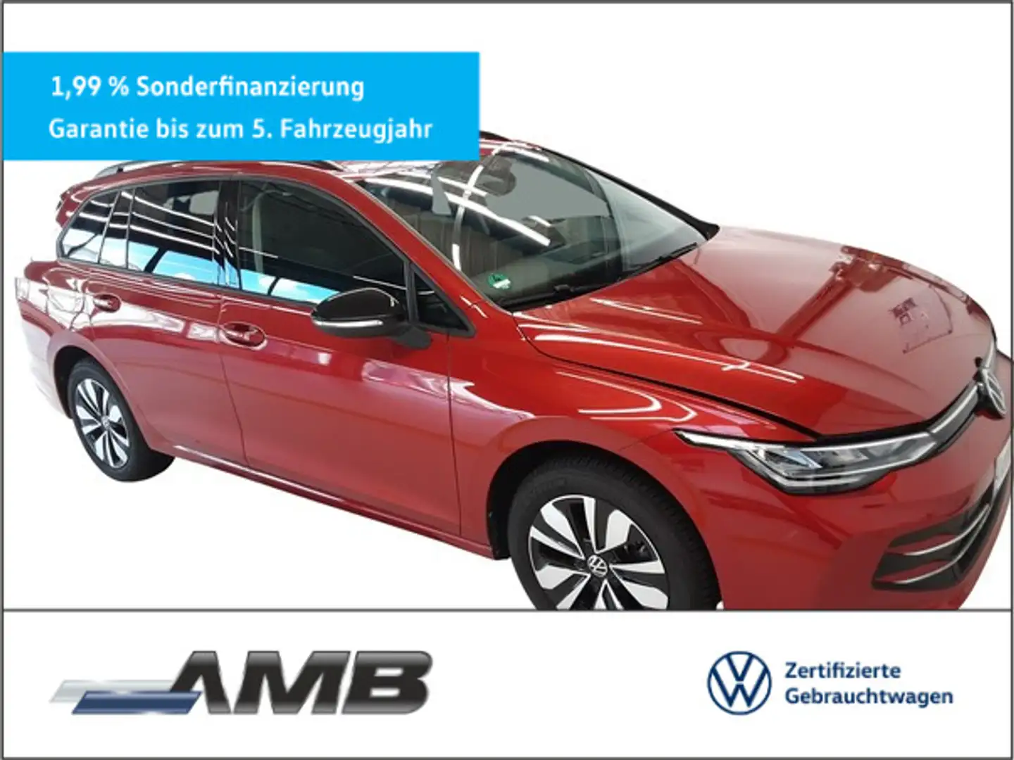 Volkswagen Golf Variant Goal 1.5 TSI neuesMod./Pano/09.29Ga Rot - 1