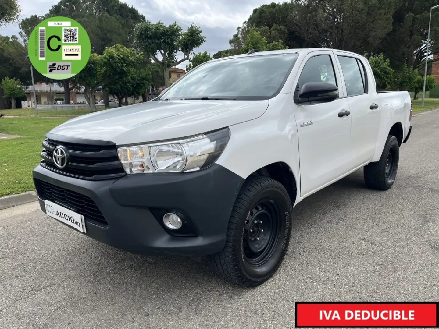 Toyota Hilux Cabina Doble GX Blanco - 1