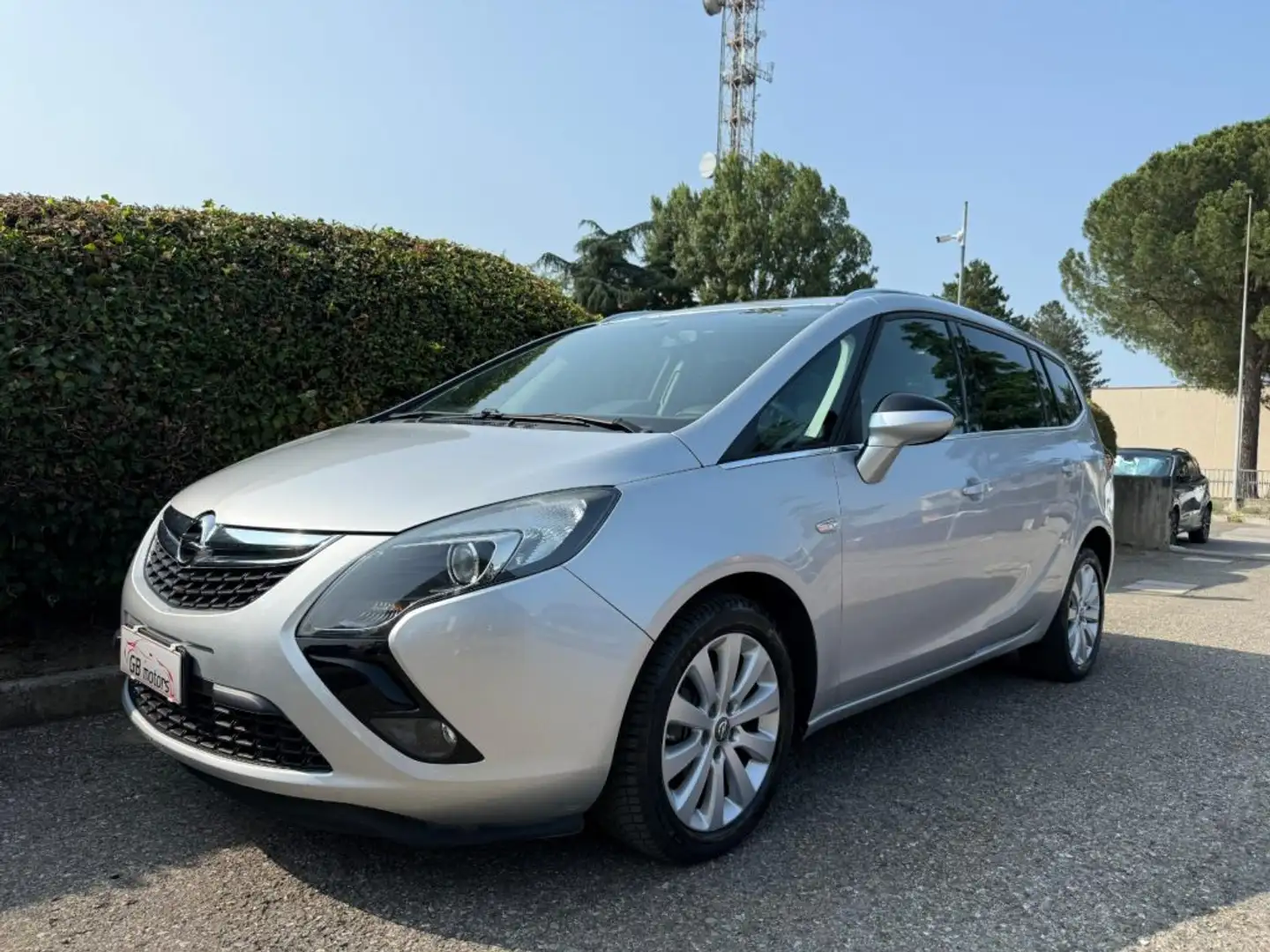 Opel Zafira Tourer 1.6 T EcoM 150CV Elective BT - CLIMA - 7 POSTI Argento - 2