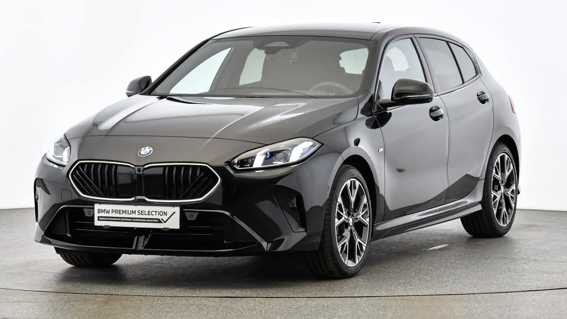 BMW 118 d Schwarz - 1