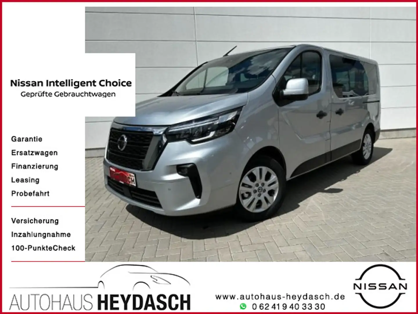 Nissan Primastar Kombi L1H1 Tekna *AUTOMATIK*8-Sitzer* Grau - 1
