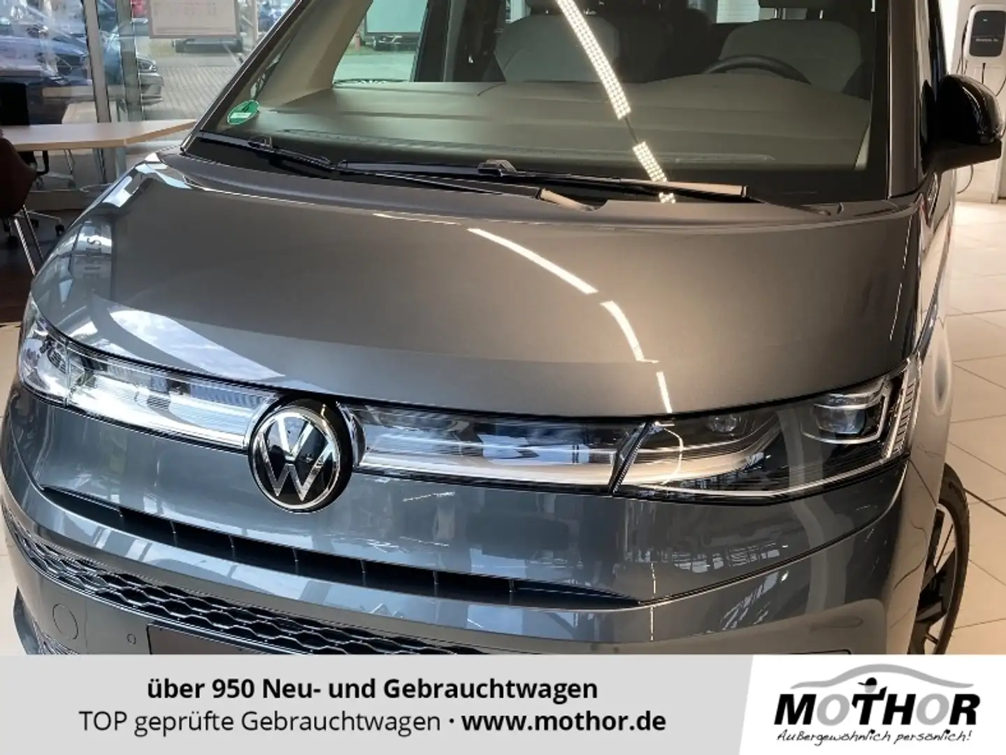 Volkswagen T7 Multivan Style lang 2.0 TDI DSG Matrix-LED-Scheinwerfer Grau - 1