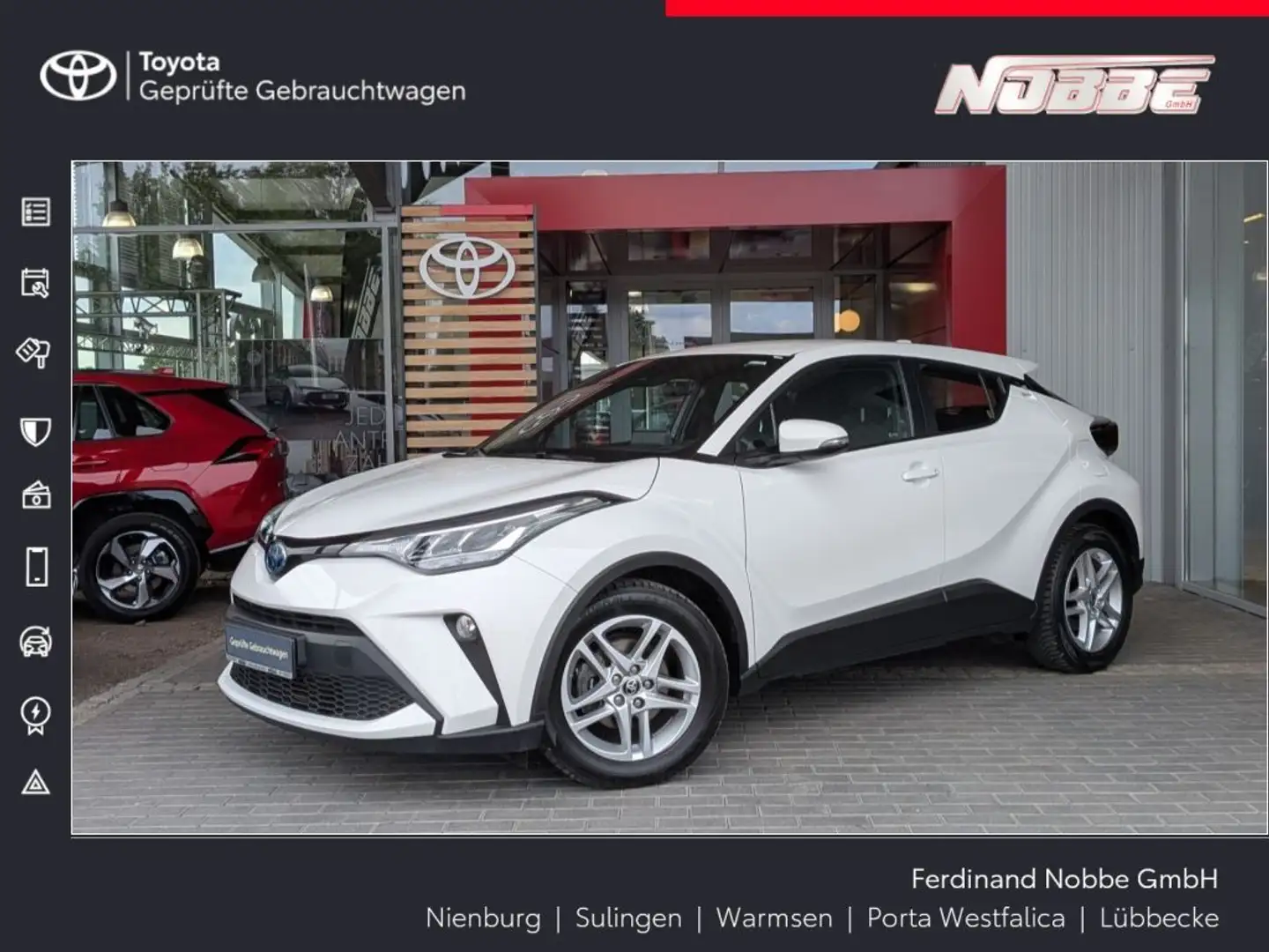 Toyota C-HR Hybrid Flow Alb - 1