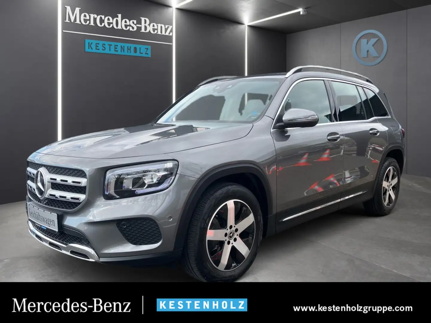 Mercedes-Benz GLB 200 Progressive AHK+PARK+MBUX AR+EASYPACK Gris - 1