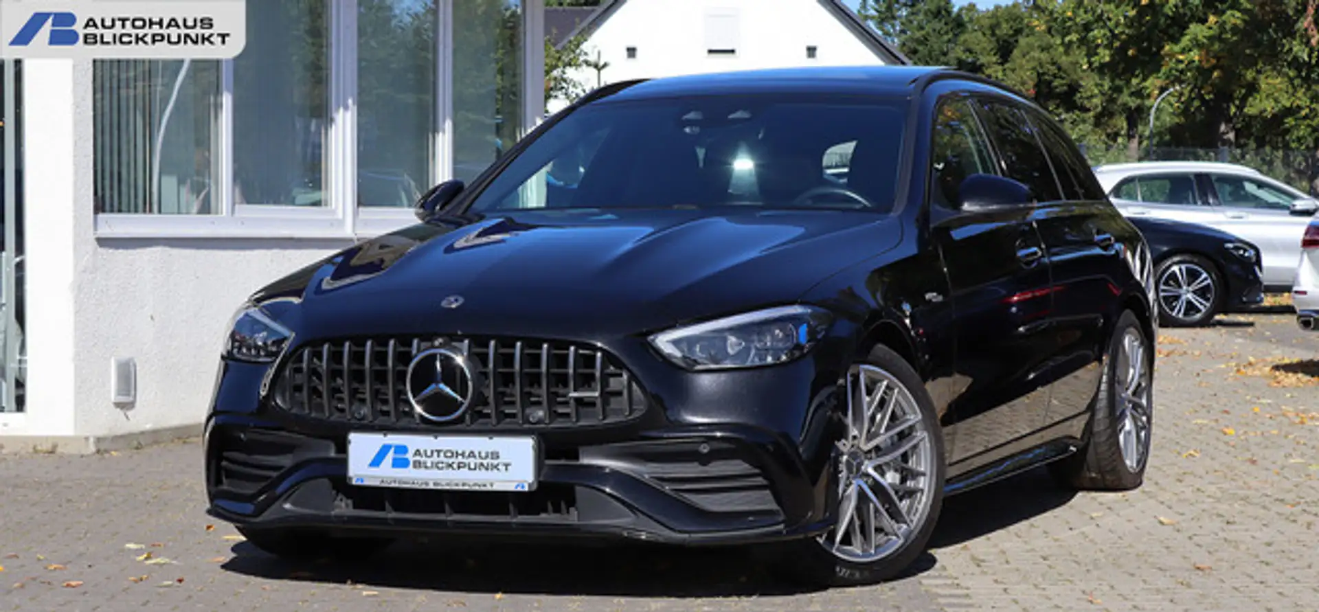 Mercedes-Benz C 43 AMG T 4M DISTRO+PANO+KAM360+DIGITAL-LIGHT Zwart - 1