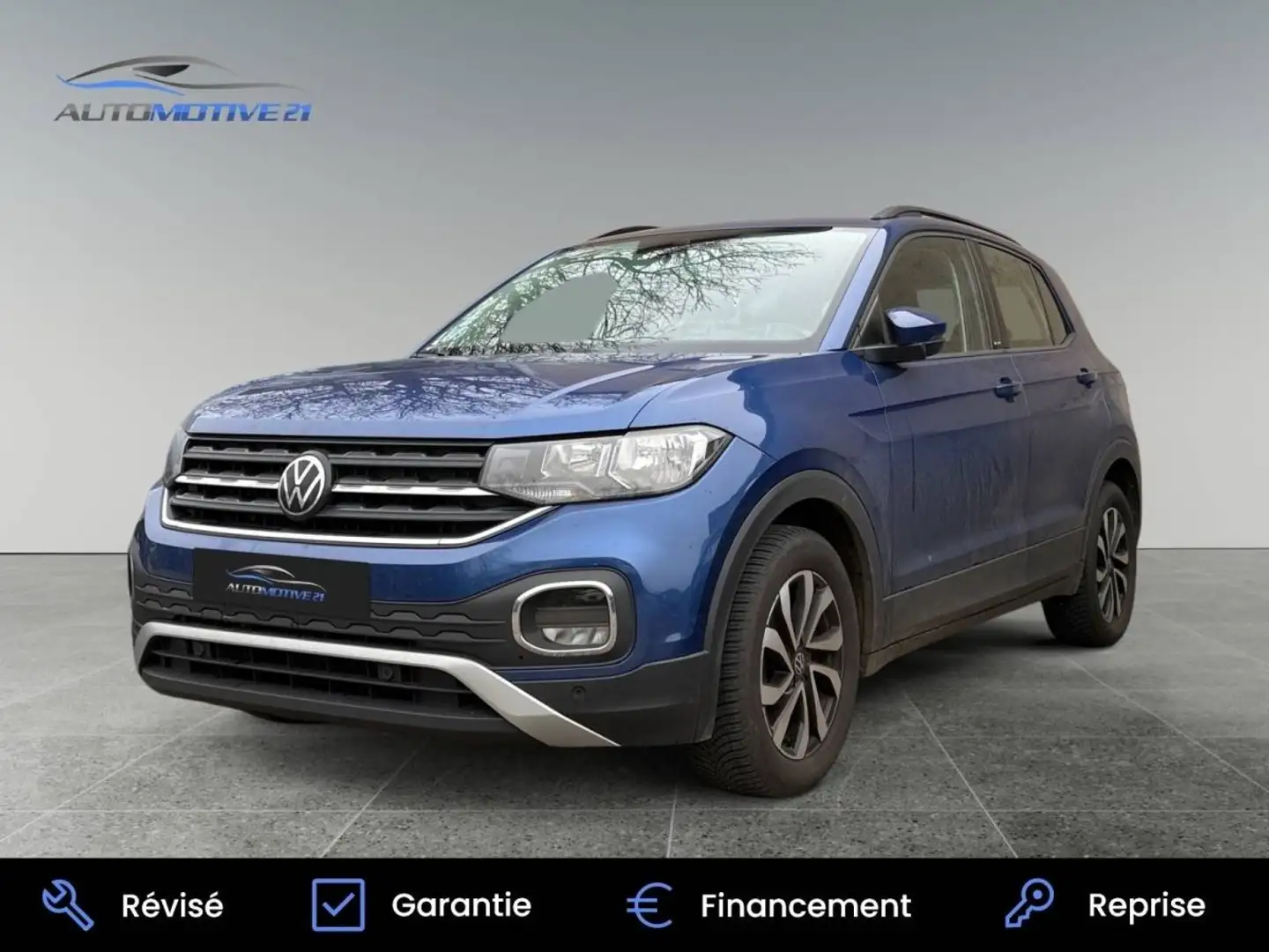 Volkswagen T-Cross 1.0 TSI 110ch Active Blau - 1