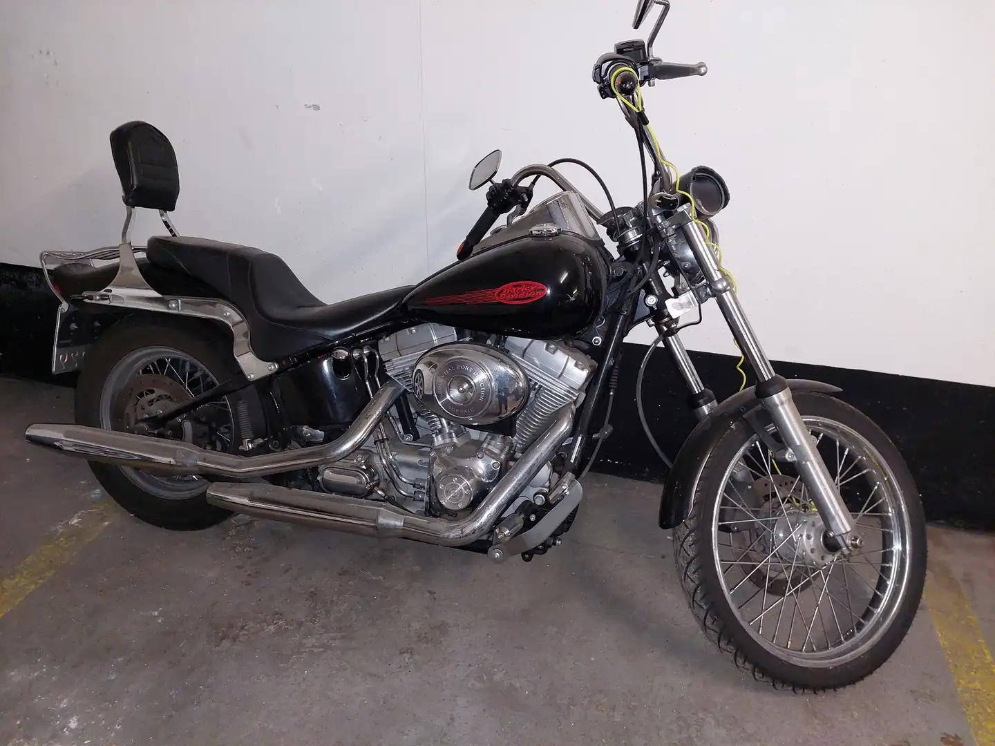 Harley-Davidson Softail FXST 5HD1 Negru - 1