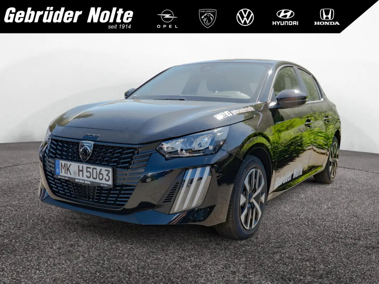 Peugeot 208 STYLE PureTech 100 PDC SHZ FACEL. LED Schwarz - 1