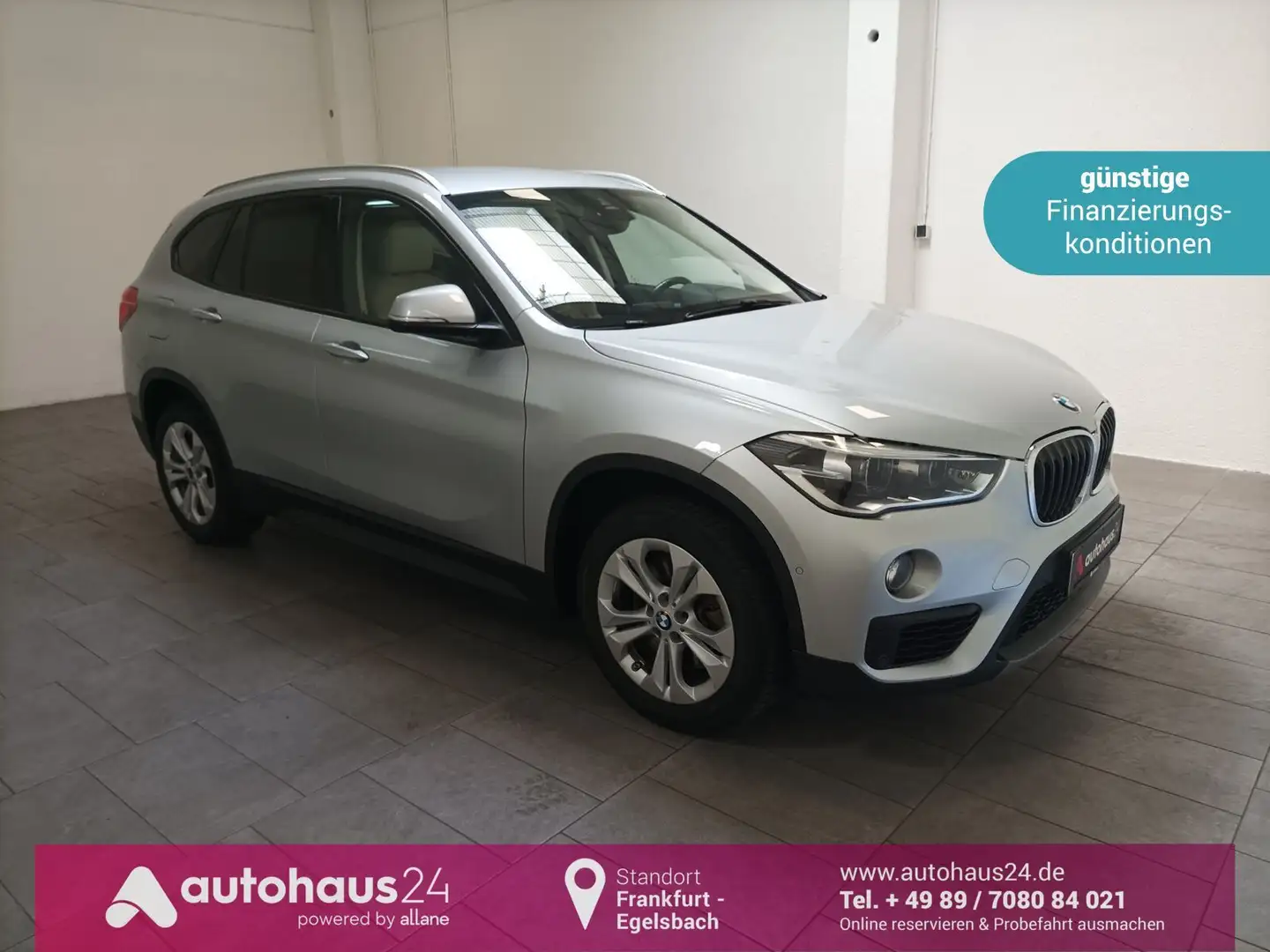 BMW X1 xDrive 20i Navi|PDC|LED|Sitzhzg. Silber - 1