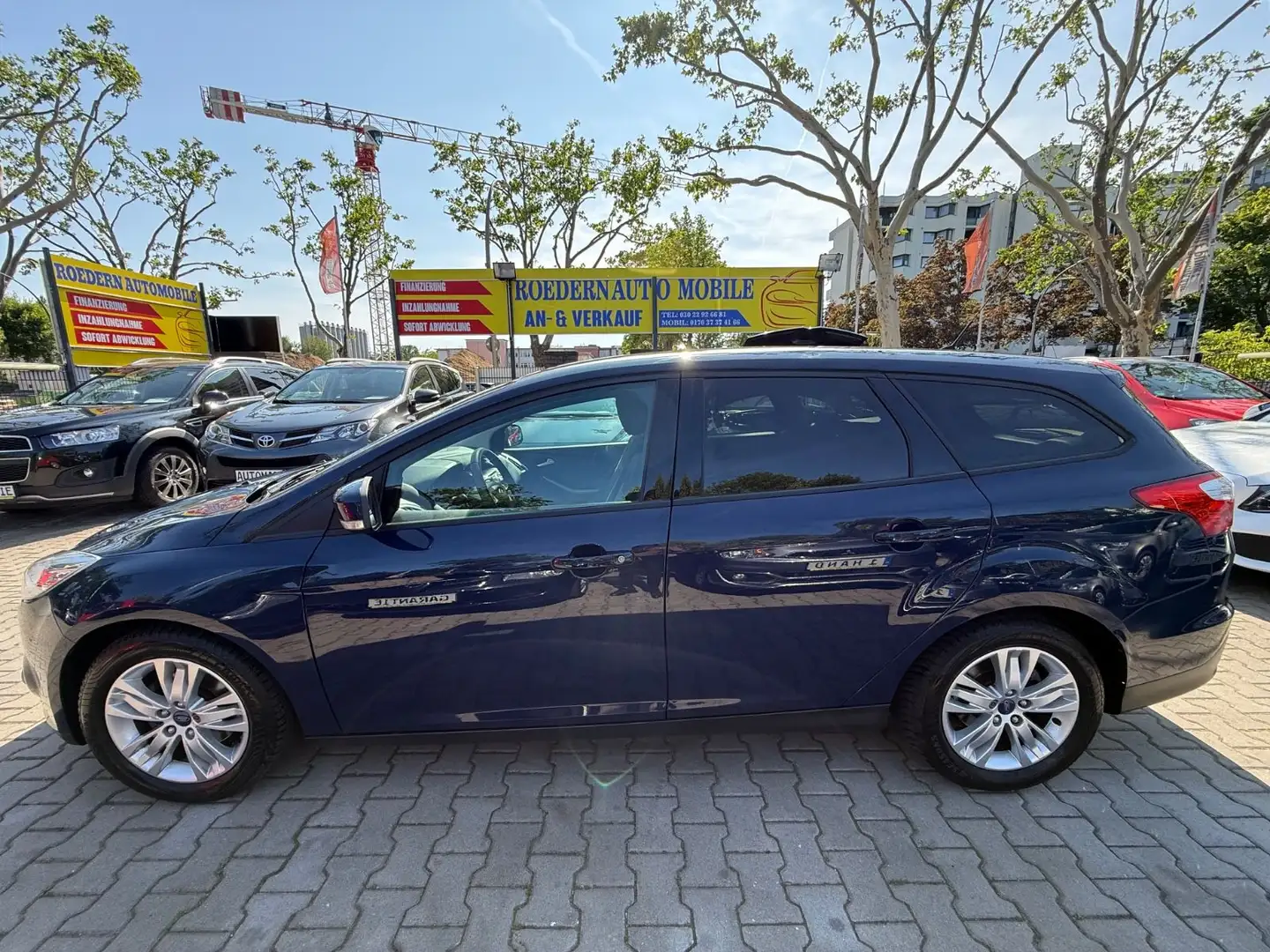 Ford Focus Turnier Trend*SCHECKHEFT*ZAHNRIEHM NEU* Blau - 2