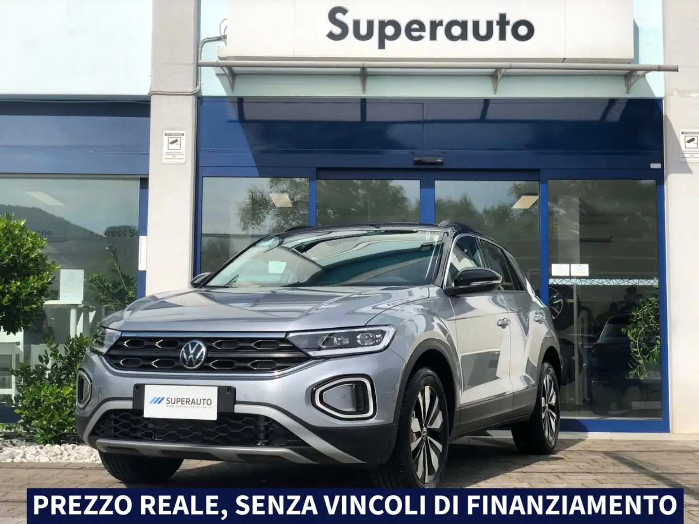 Volkswagen T-Roc 1.0 TSI Edition Plus *KM0*SUPPORTO LOMBARE* Grigio - 1