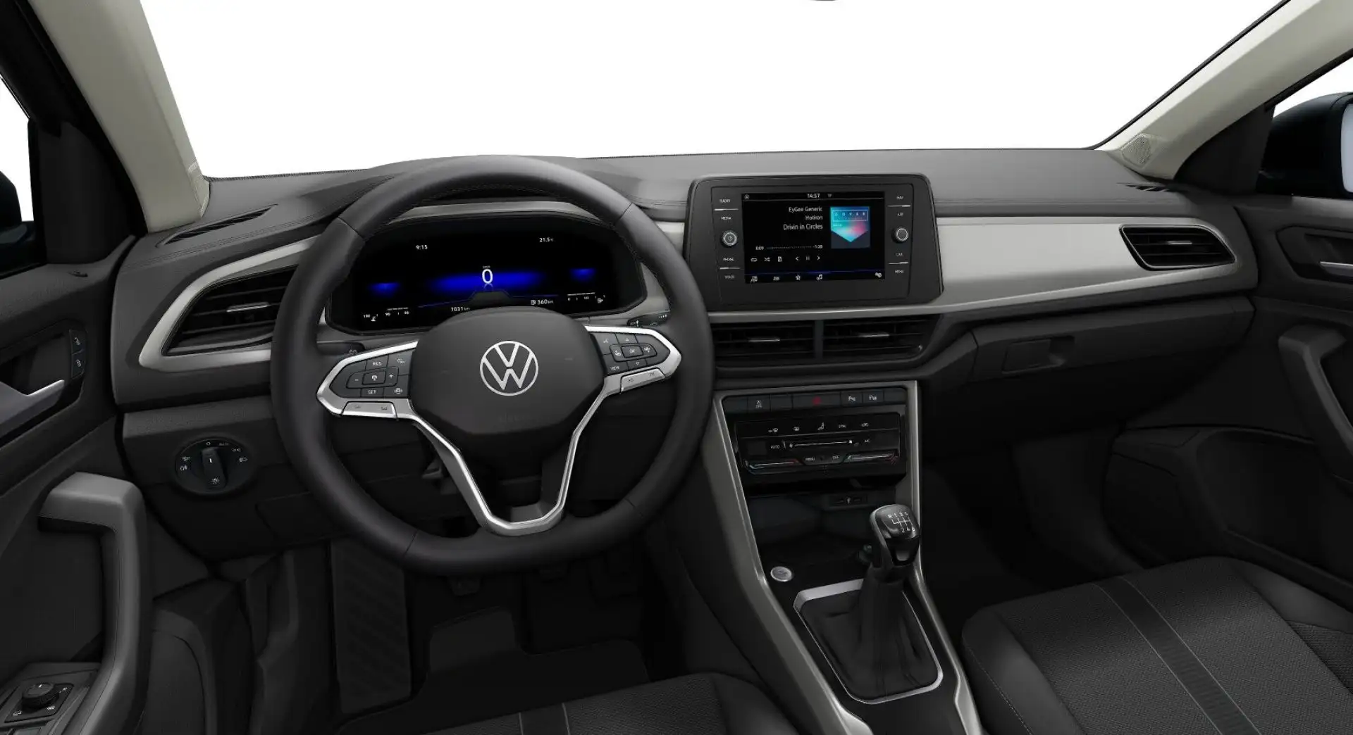 Volkswagen T-Roc 1.0 TSI Edition Plus *SUPPORTO LOMBARE*CERCHI LEGA Gris - 2