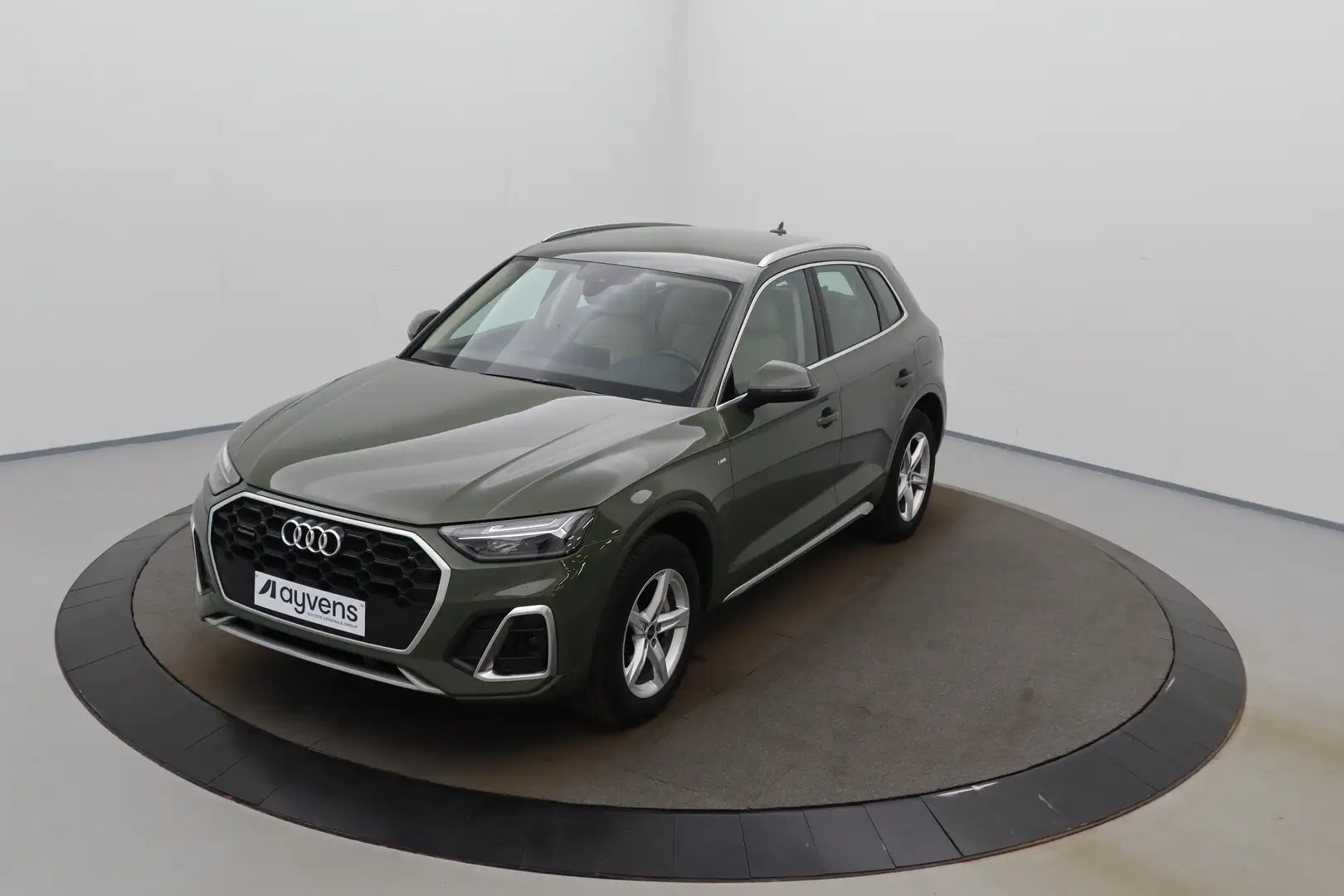 Audi Q5 50 TFSIe S-Tronic Quattro S-Line Audi Design LEDER Zöld - 1