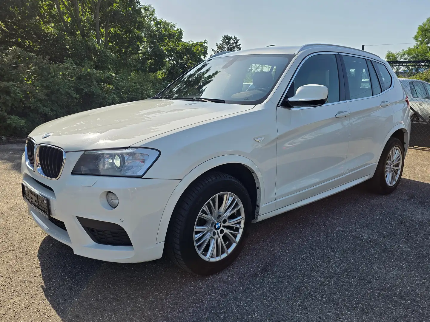 BMW X3 20D X-Drive M-Paket Automatik Head-upDisplay Kamer Weiß - 1