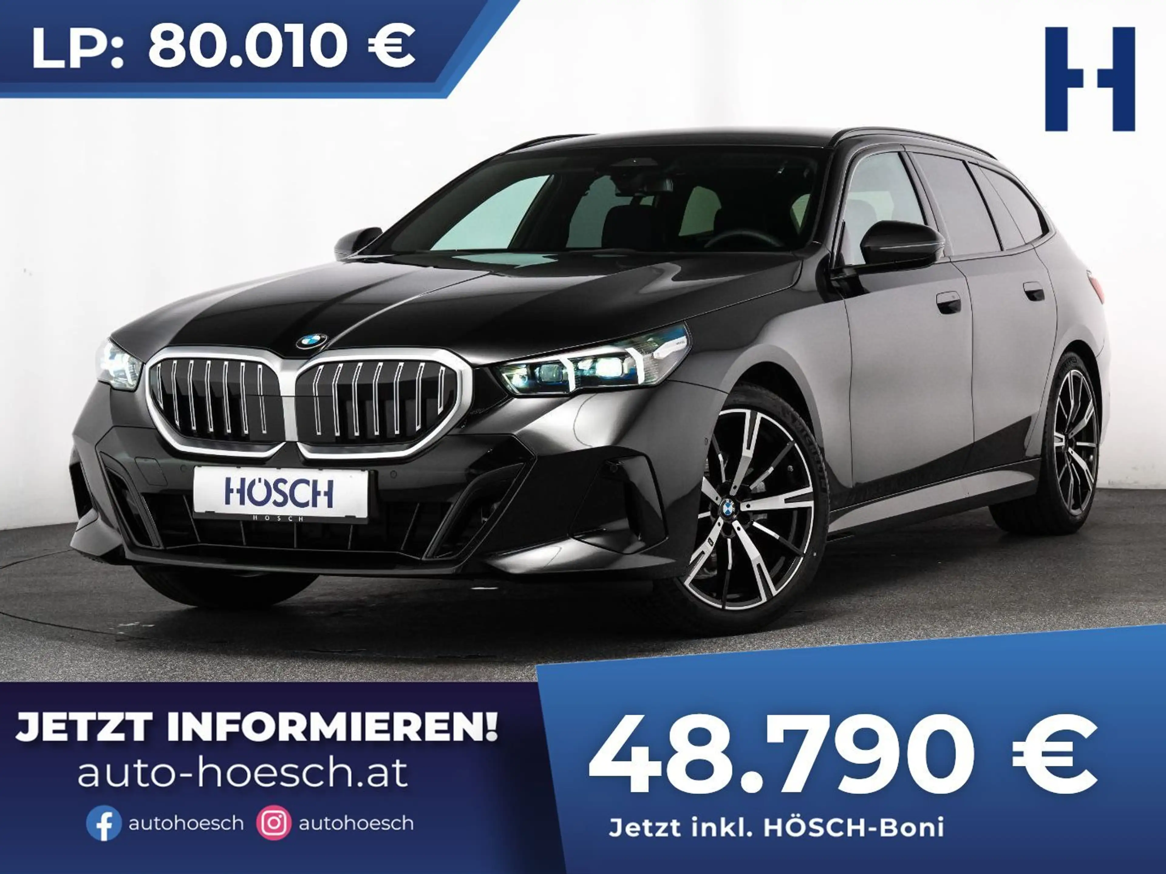 BMW 520 i Touring M Sport 20" H&K AHK ASSISTENZ TOP ANGEB