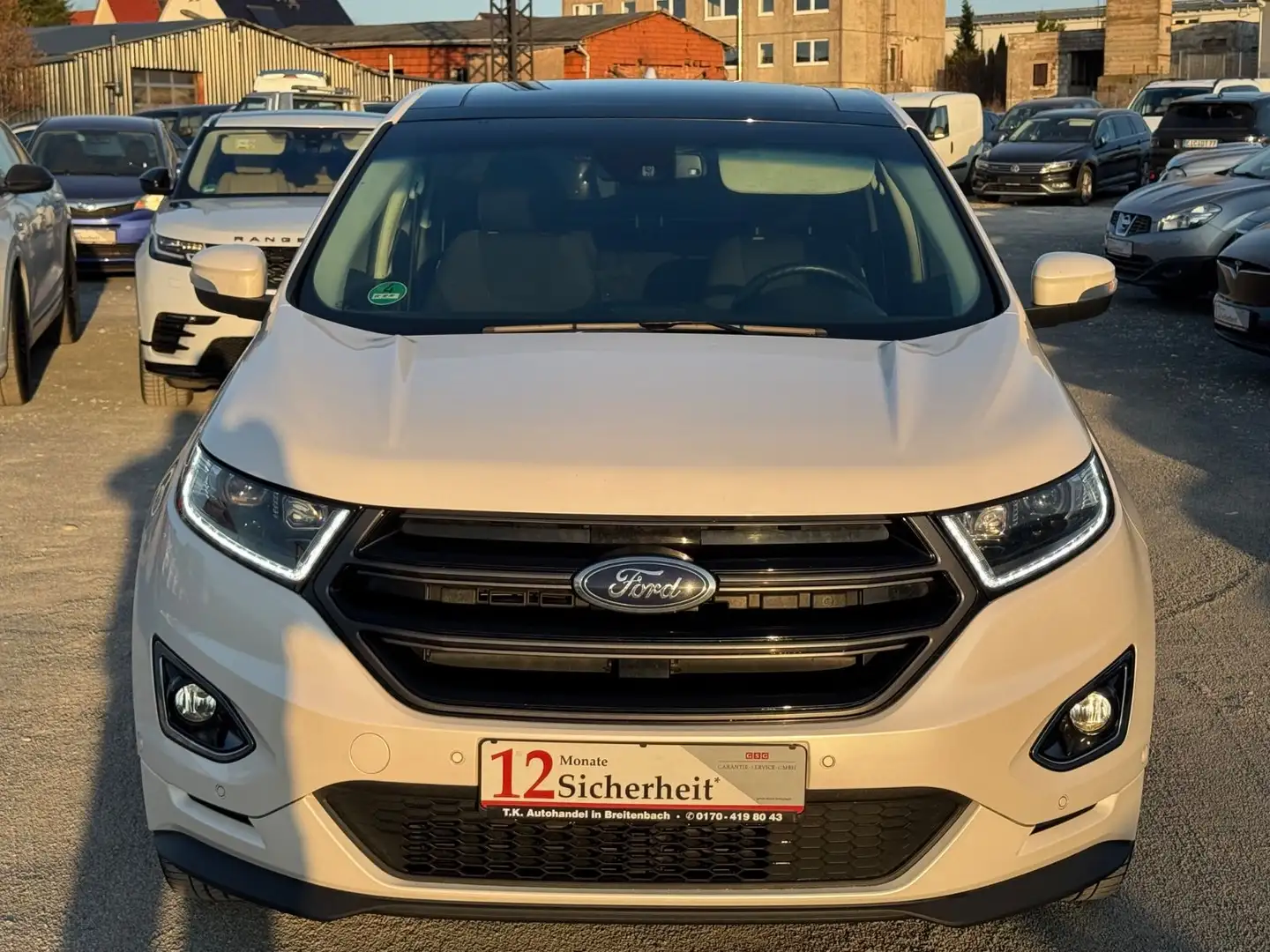 Ford Edge Sport 4x4/AHK/NAVI/EURO 6 Blanc - 2