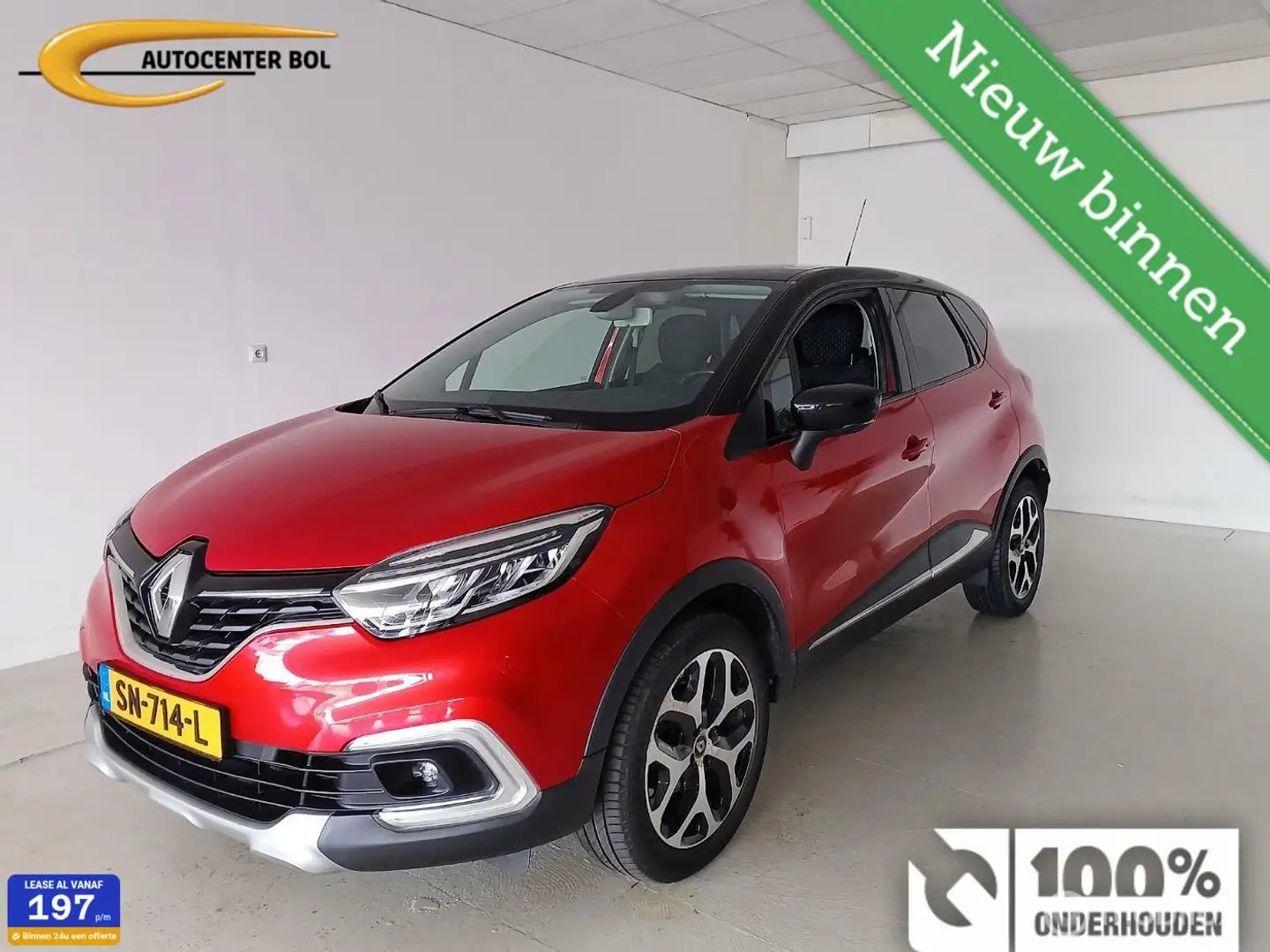 Renault Captur 0.9 TCe Intens NAV|CL C|Cr C|LMV|Keyless Rood - 1