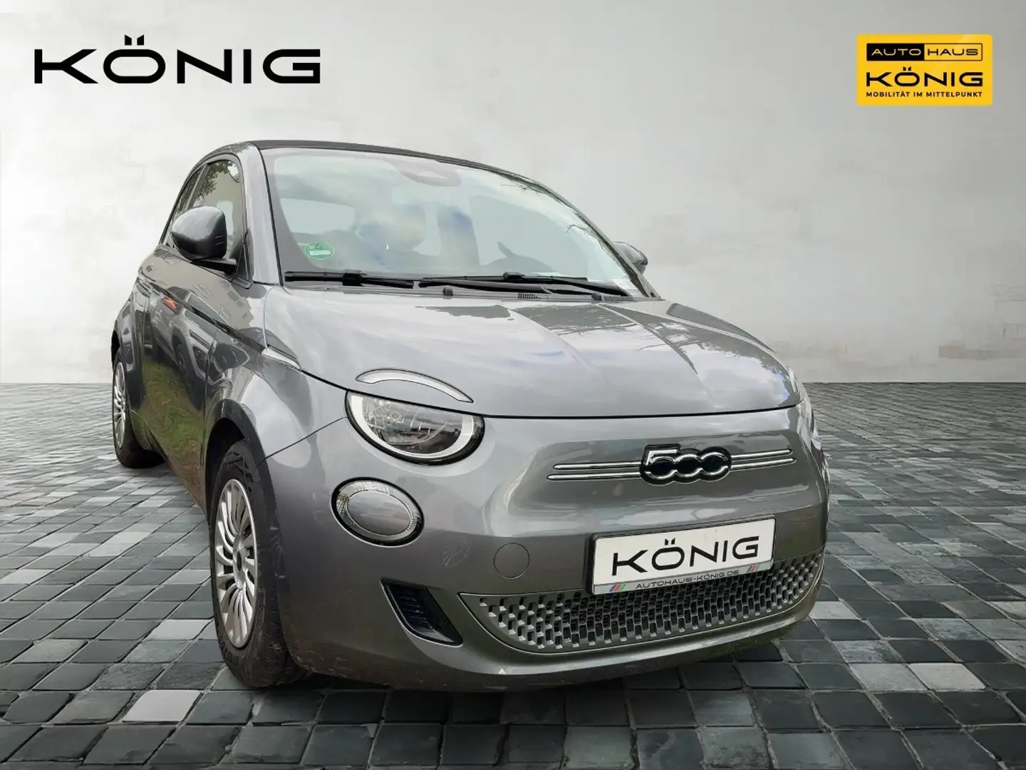 Fiat 500e Cabrio MY23 CarPlay*AndroidAuto*Klima*Radio Grau - 2