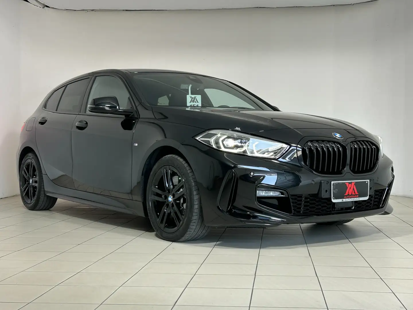 BMW 120 120d F40 Msport auto Nero - 2
