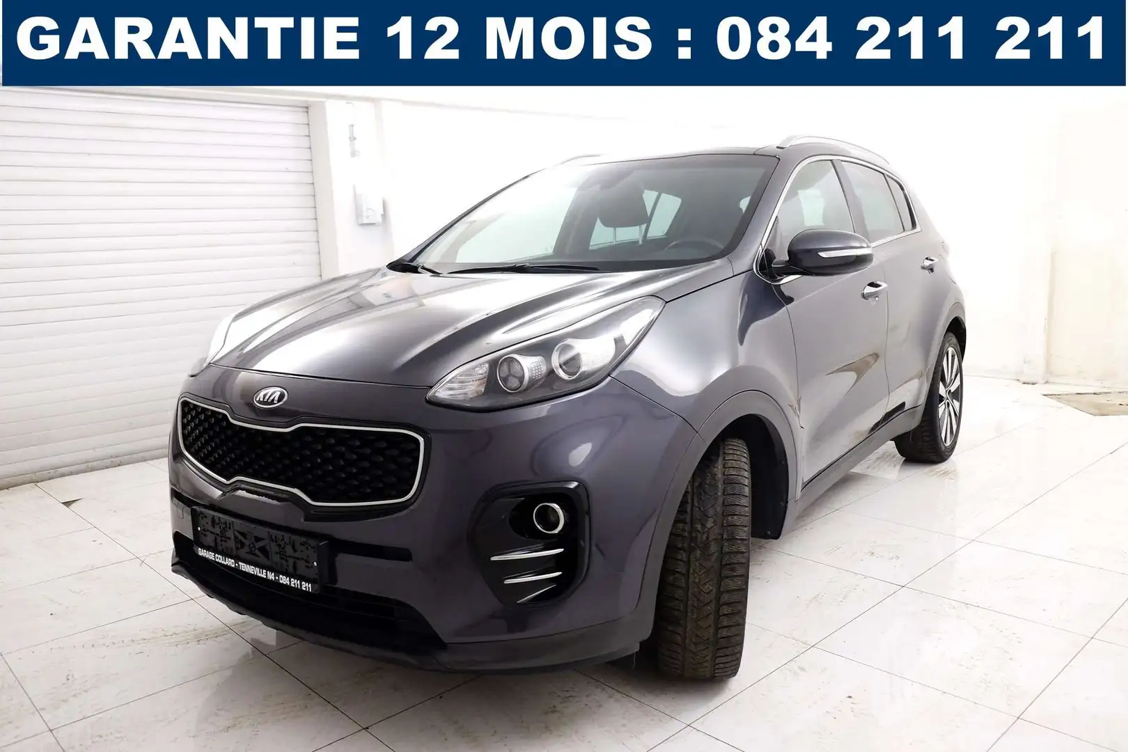Kia Sportage 1.7 CRDi 115 cv # Airco, GPS, caméra, capteurs Gris - 2