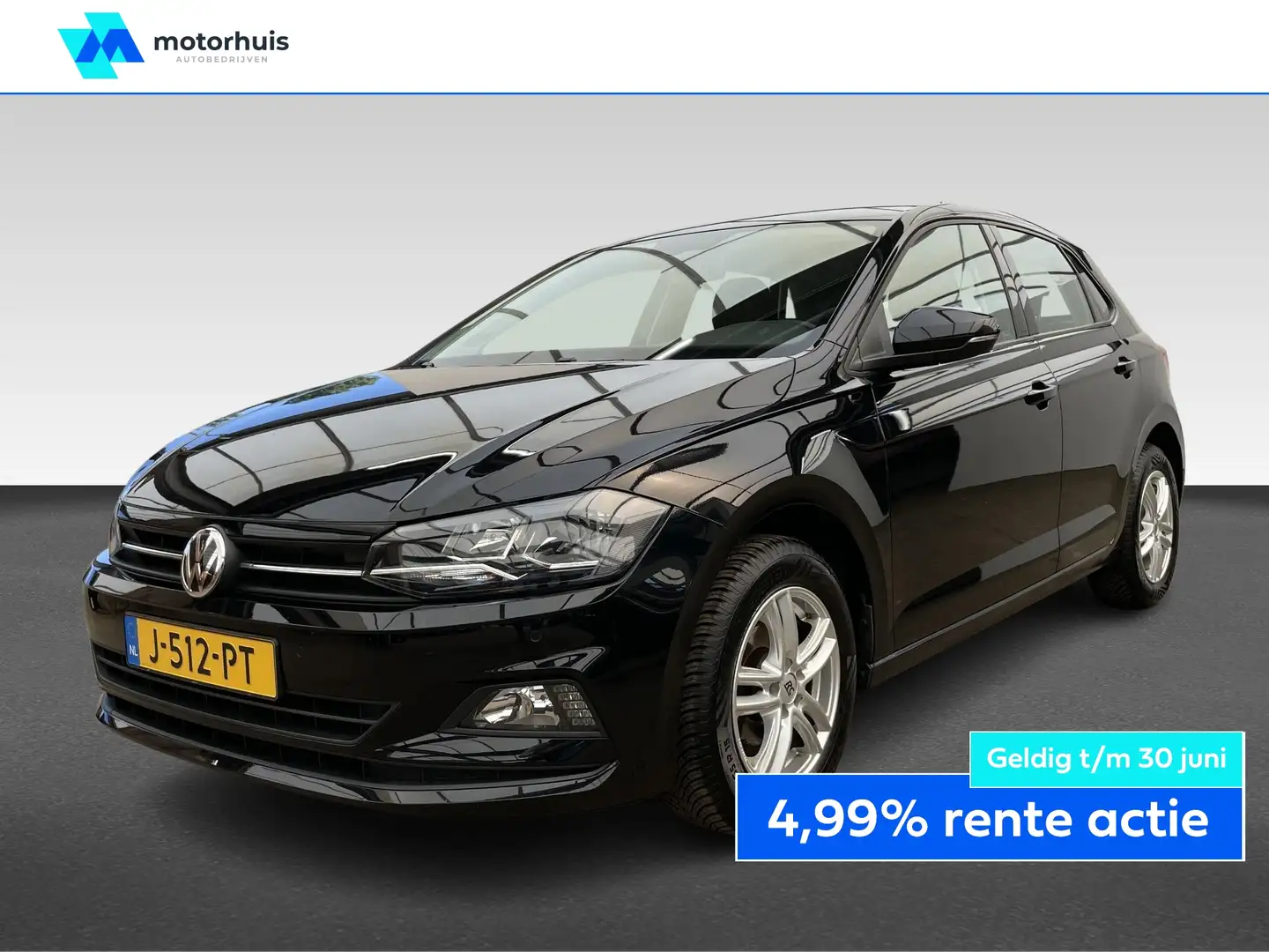 Volkswagen Polo 1.0 TSI 95pk Comfortline Business Navi/Camera Noir - 1