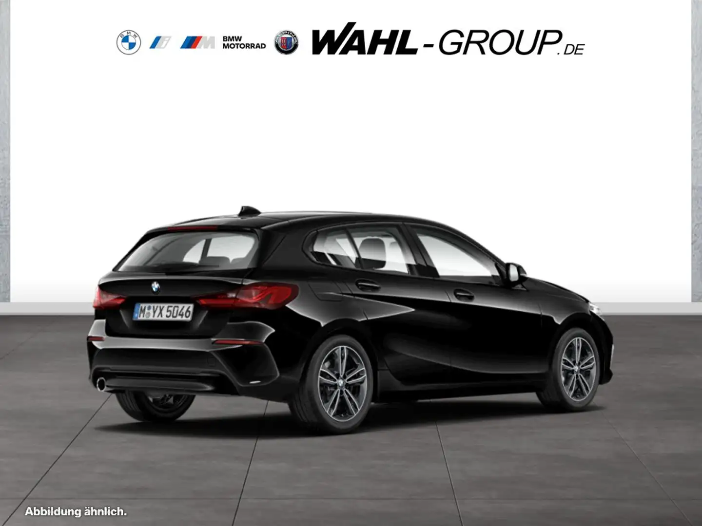 BMW 118 i SPORT LINE *AUTOMATIK* LED NAVI PDC ALU 17" Schwarz - 2