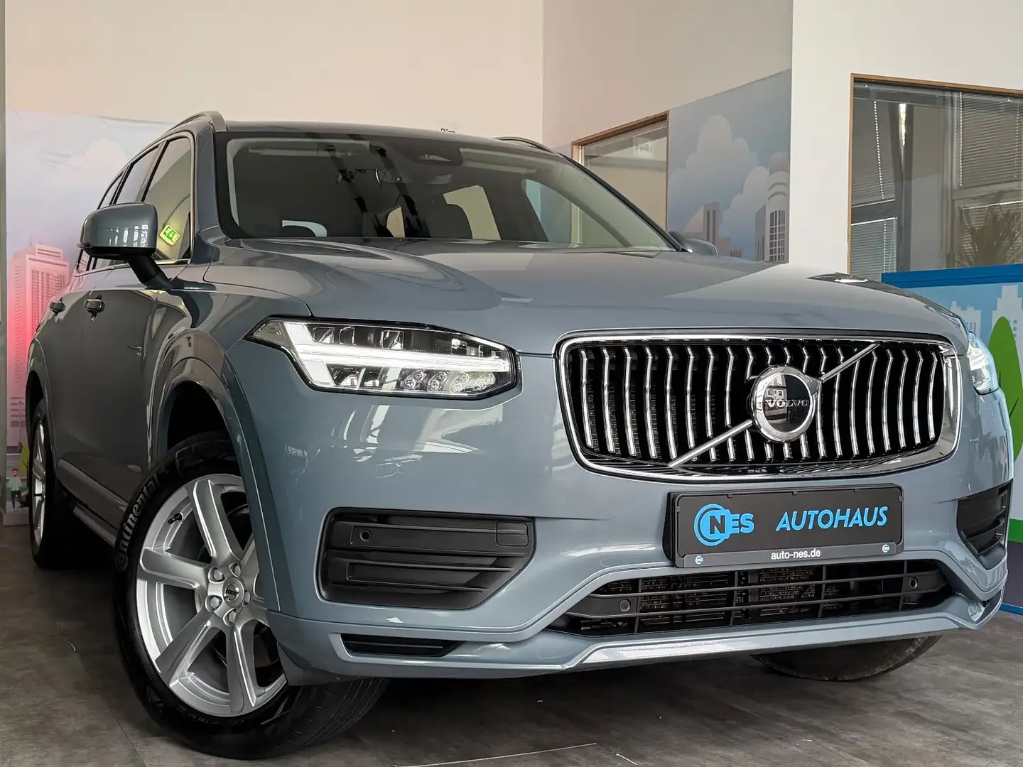 Volvo XC90 CORE AWD B5 ACC*LEDER*KAM*HARMAN*MEMORY*7S Grau - 2