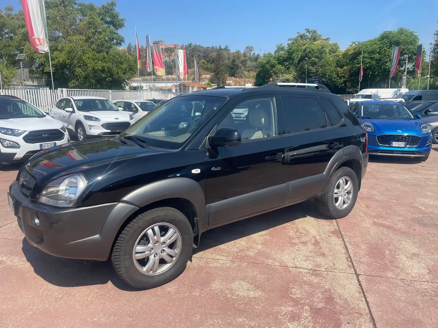 Hyundai TUCSON Tucson I 2004 2.0 crdi vgt Dynamic 4wd Negro - 1