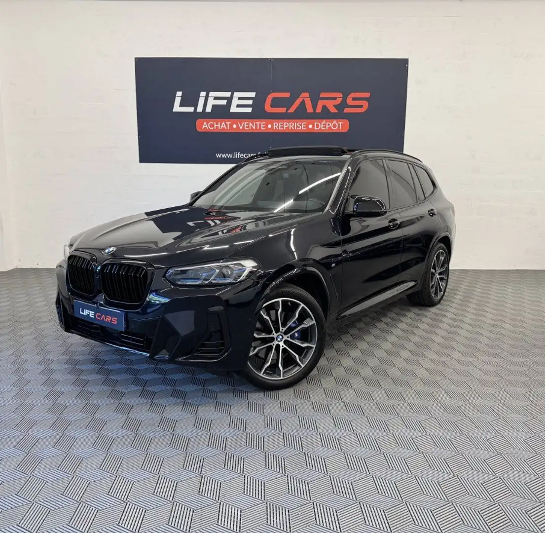 BMW X3 (G01) LCi M40d 340ch XDRIVE M Performance 2022 1ère main entretien complet TVA RÉCUPARABLE Grau - 1