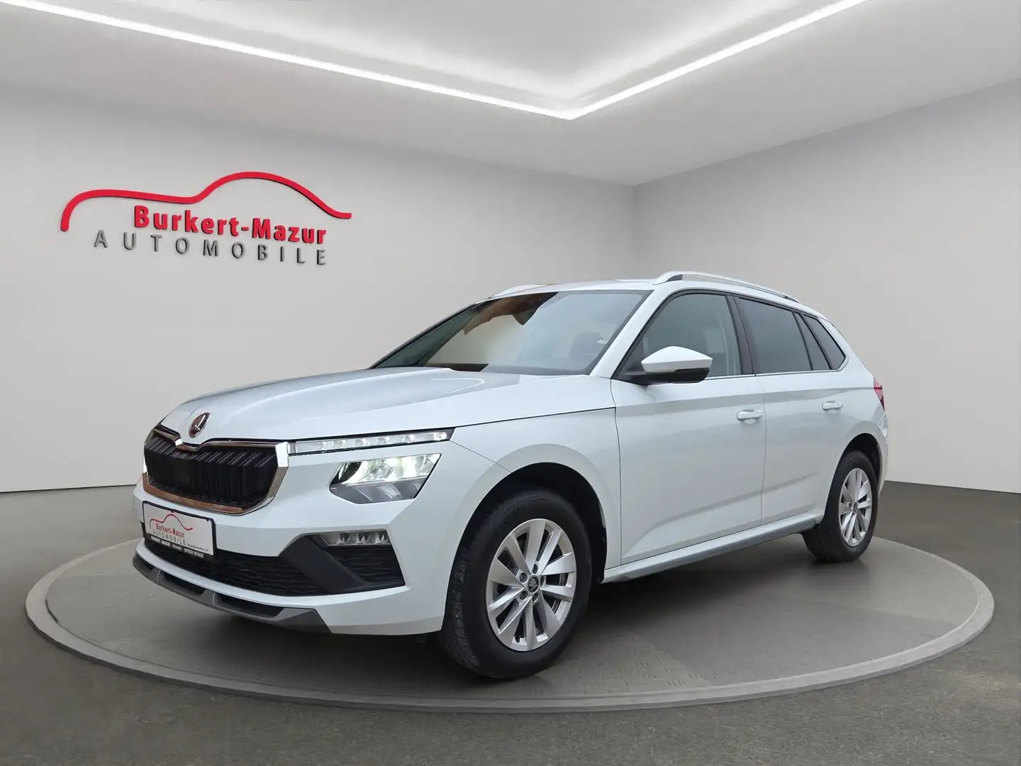Skoda Kamiq 1.0 TSI Selection*5J/100TKM Garantie*AHK* Weiß - 1