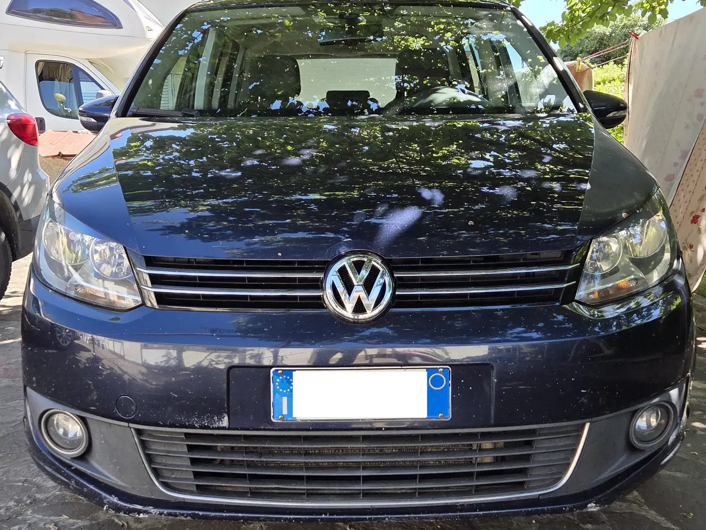 Volkswagen Touran Touran II 2010 2.0 tdi Highline Business Azul - 2