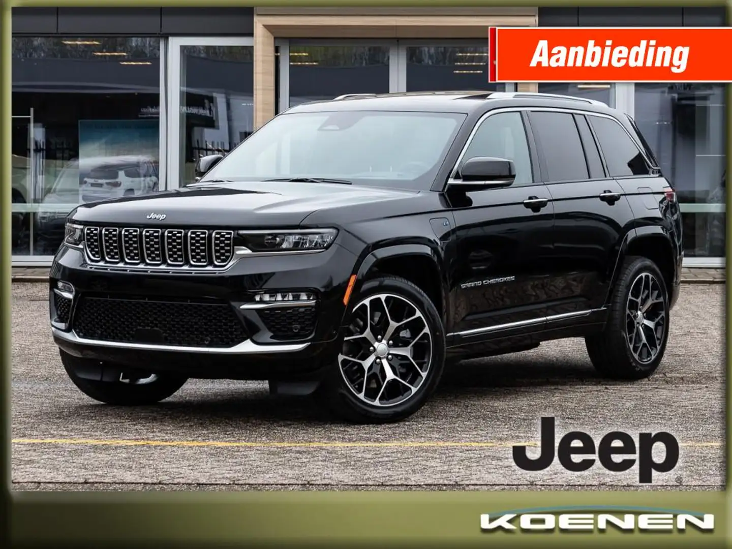 Jeep Grand Cherokee 4xE Summit Reserve SUPER AKTIE Noir - 1