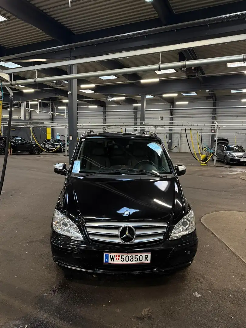 Mercedes-Benz Viano Ambiente extralang 3,0 CDI BlueEfficiency DPF Aut. Schwarz - 1