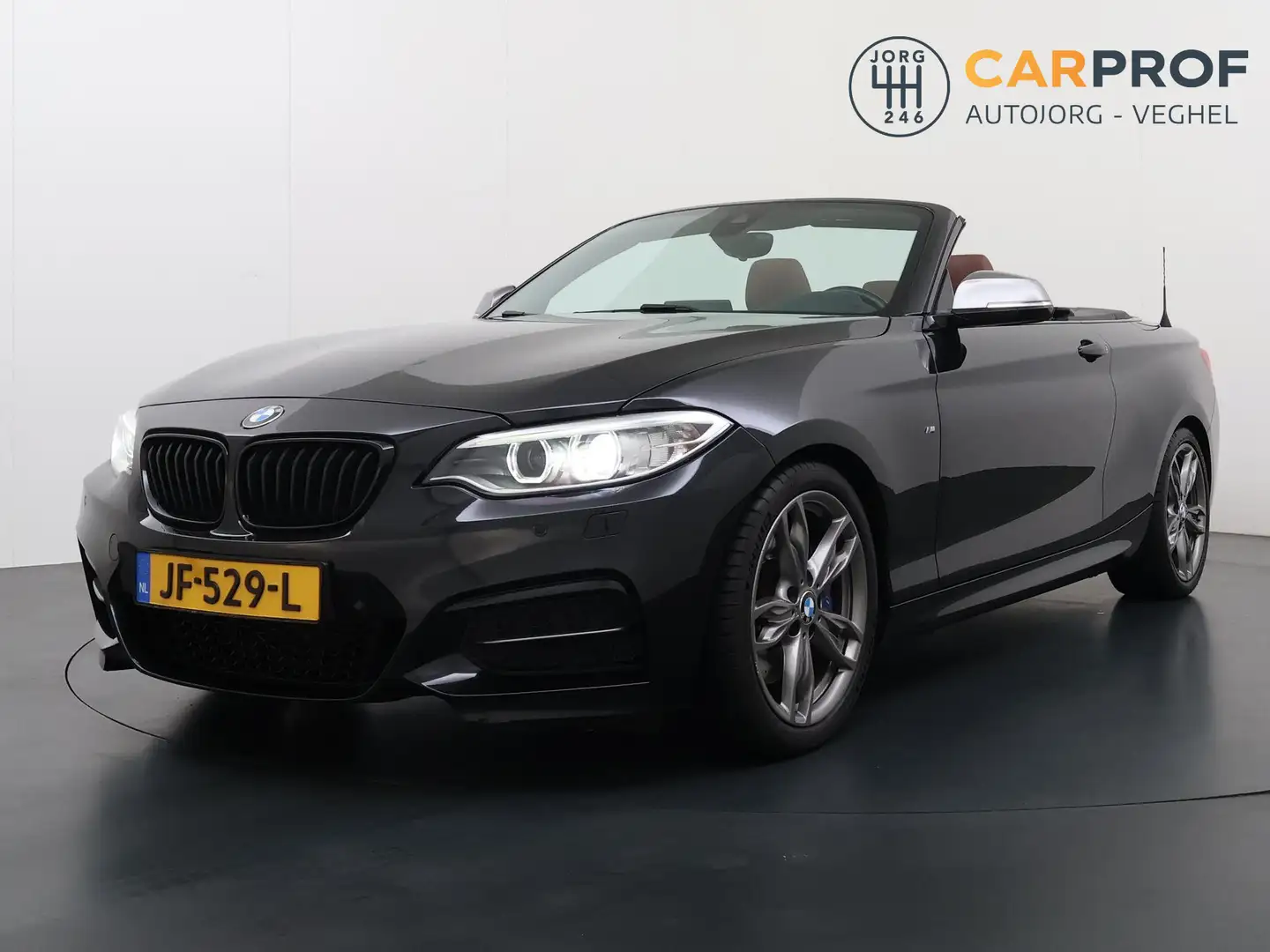 BMW 235 2-serie Cabrio M235i High Executive M Pakket Harma Noir - 1