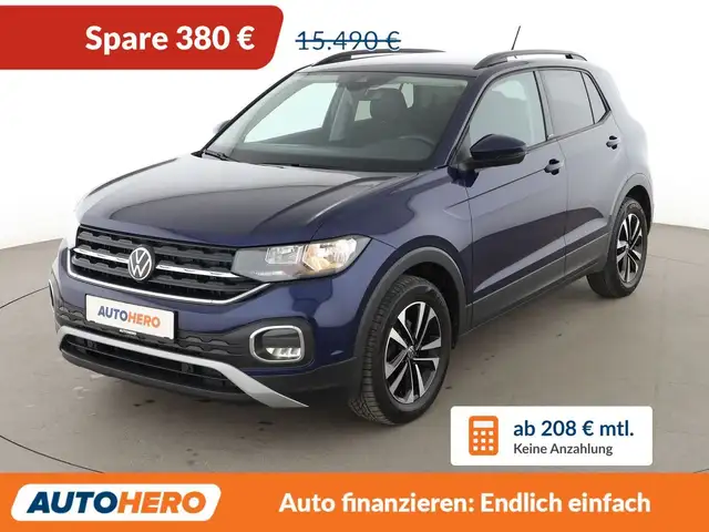 2021 Volkswagen T-Cross in Blue for sale