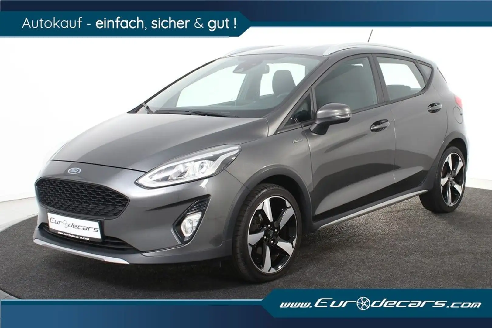 Ford Fiesta Active Plus *1.Hand*Navi*SHZ*DAB*LED* Grau - 1