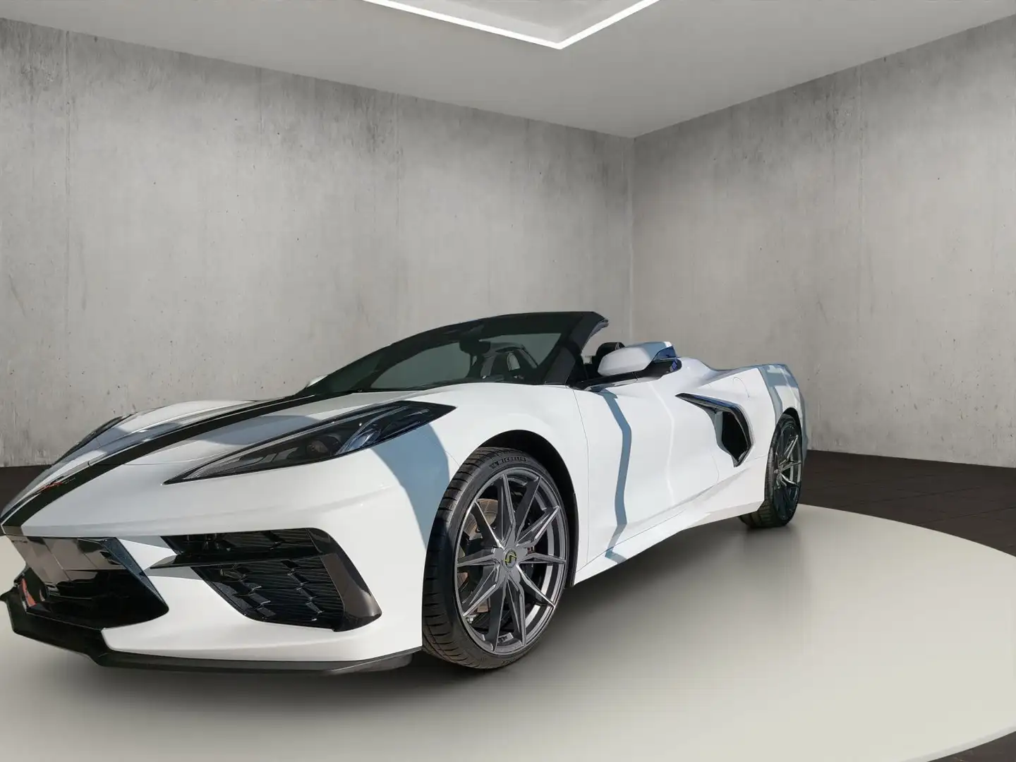 Corvette C8 Corvette C8 Stingray Coupé 3LT Blanc - 1